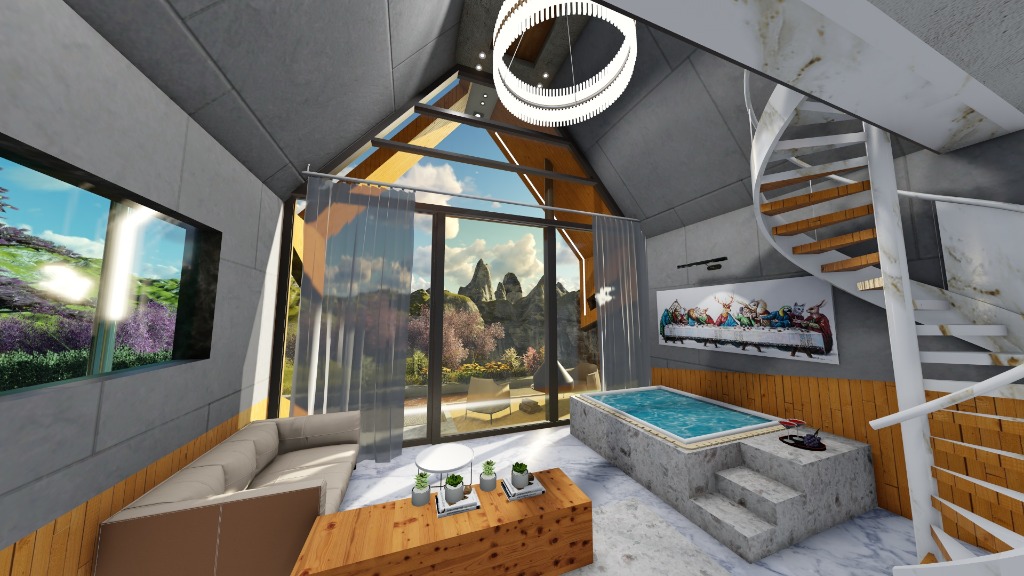 Cottage Interior - Living